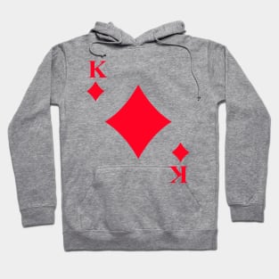 King of Diamonds Playing Card Halloween Couple Costume Hoodie